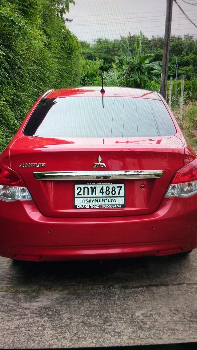 นางเอกในละครมาแล้วจ้า Mitsubishi Attrage 1.2 เบนซิน ปี 2013 รถบ้านออกป้ายแดง มือเดียว สภาพเดิมๆ 5