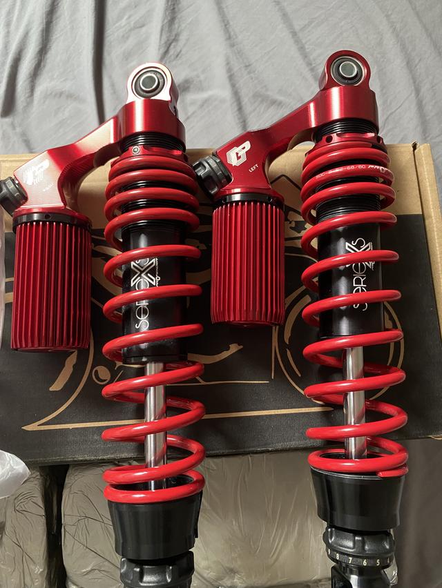 โช๊ค profender x pcx160 สูง365 สีแดงครบกล่อง รูปย่อยที่ 3