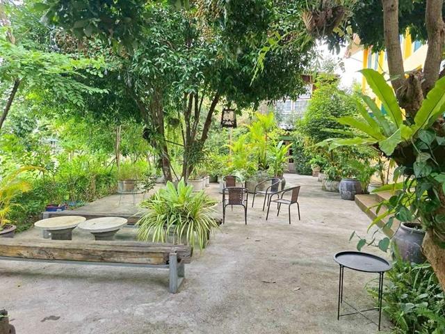 พืชสวนโลก 3.3 กม. AIR BNB ให้เช่าคาเฟ่อาคารโดดเด่น 455ตร.ม. 255ตร.วา. 6 นอน สนามบินเชียงใหม่5.16กม. 6 น้ำ ถ.รอบเมืองเชีย 4