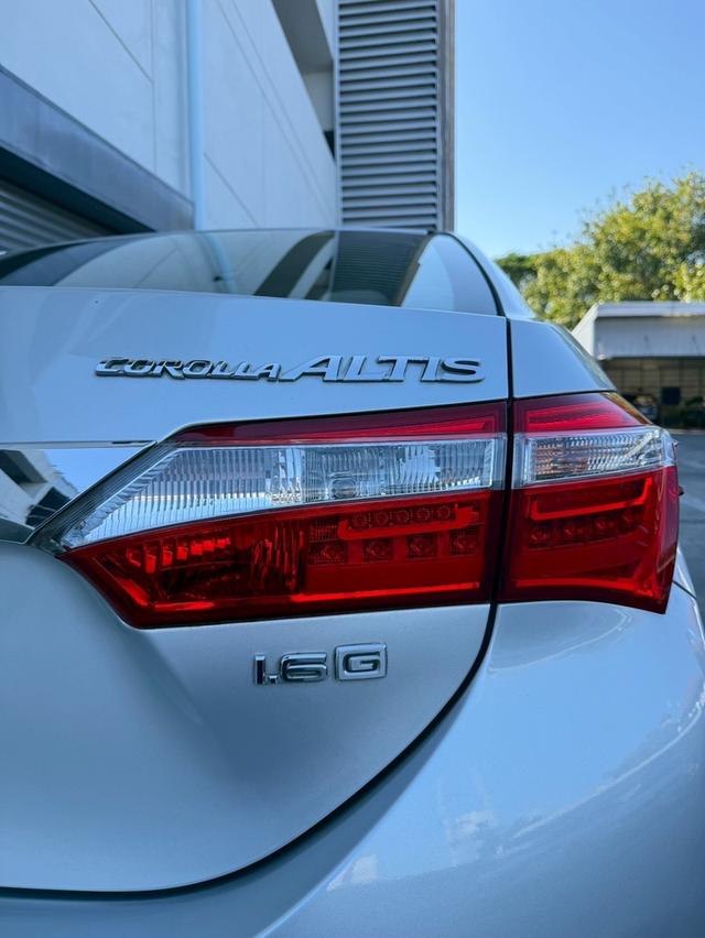 TOYOTA COROLLA ALTIS 1.6G 2016 สีเทา 12