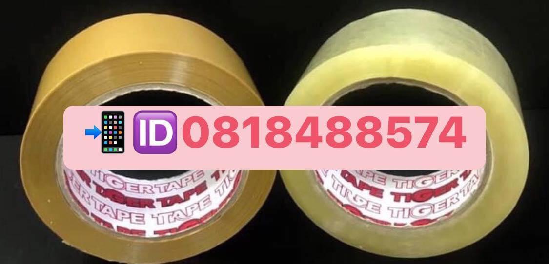 TIGERTAPE เทปกาวtiger เทปใสtiger เทปปิดกล่องtiger เทปใสปิดกล่อง เทปสีชาปิดกล่อง  0655652847 3