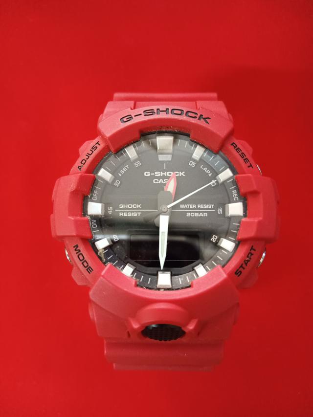 นาฬิกา G-Shock สีแดง ใส่ว่ายน้ำได้ 3