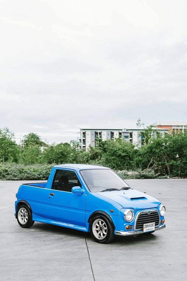 Daihatsu Mira กระบะ สีฟ้า