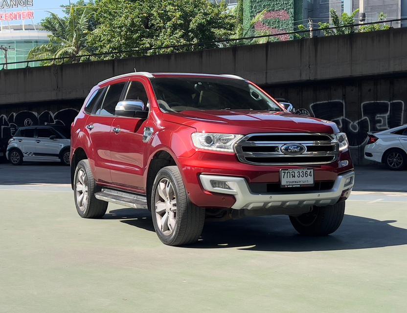 ขายรถ Ford Everest 2.2 Titanium plus ปี 2018 สีแดง เกียร์ออโต้