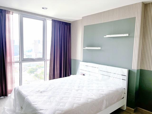 The Line พหลโยธิน ชั้น 27 วิวเมือง ทิศเหนือ เดินถึง BTSห้าแยกลาดพร้าว 50ม. Lotus คอนโด 45ตร.ม. 1นอนขนาดใหญ่ 1น้ำ เฟอร์ พ 1