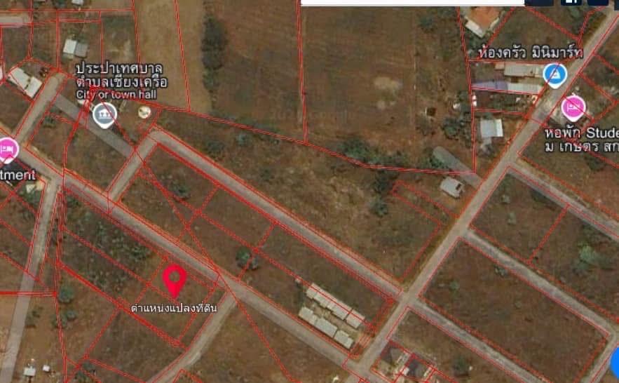 ที่ดินใกล้ ม.เกษตร สกลนคร แบ่งขาย ใกล้ ม. / 7-11 / หอพัก ที่ดินสูง ถนนคอนกรีต ไฟฟ้า–ประปาพร้อม  • แปลงที่ 1 : 1 งาน → 480,000 บาท • แปลงที่ 2 : 1 งาน 10