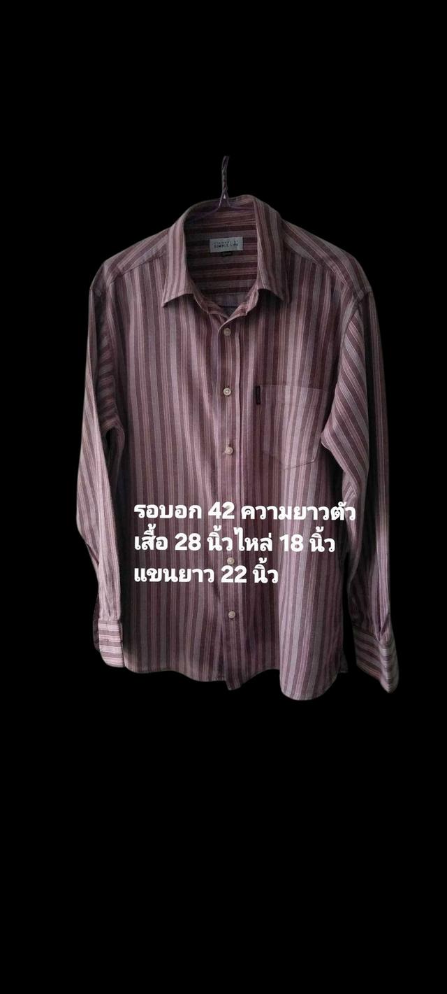 เสื้อเชิ้ตแขนยาวมือสองใส่ได้ทั้งชายและหญิง รูปที่ 2