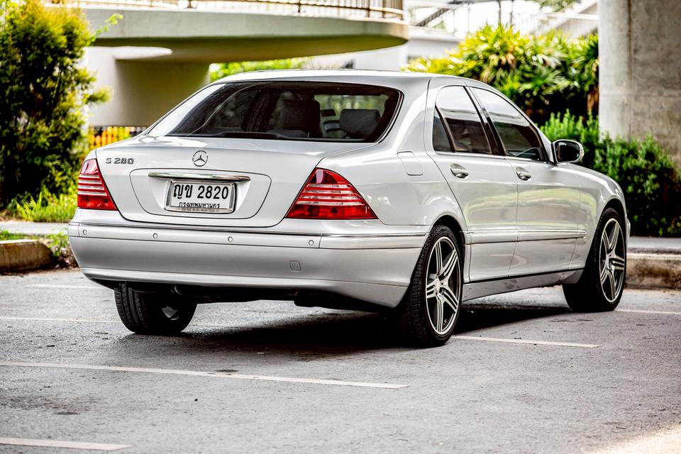Benz S280 ปี 2001 สีเทา สวยสภาพดี  6