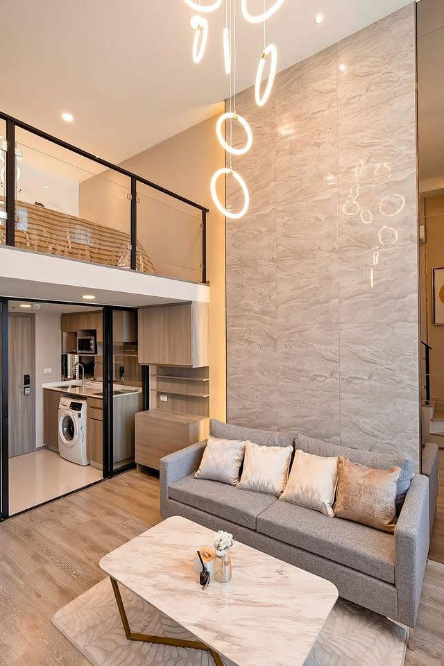 คอนโด 2 ชั้น ม.เกษตร เช่า Knightsbridge เกษตร โซไซตี้ 1