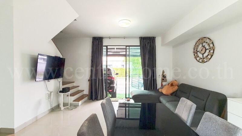 ทาวน์โฮม พลีโน่ ราชพฤกษ์ - รัตนาธิเบศร์ หน้าบ้านไม่ชนใคร สภาพดี พร้อมอยู่ 4