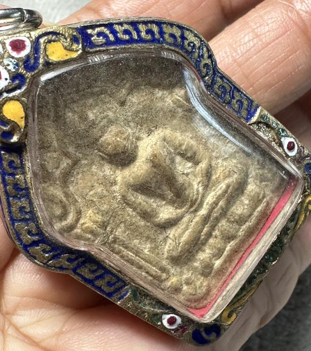 พระผงขุนแผน หลังตะกรุด พร้อมตลับ รูปที่ 8