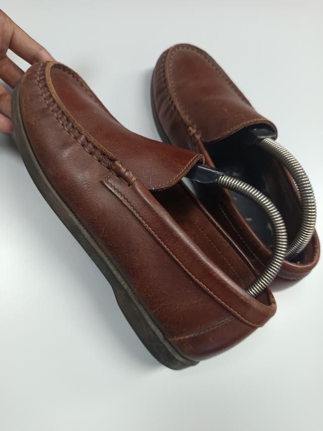 รองเท้า Handmade หนังแท้ Leather upper พื้น Rubber sole ไซส์ 38.5-39