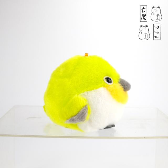 นกอ้วน・นกแว่นตาขาว 🦜 Japanese White-eye・Mejiro・AMUSE・Kotori Tai・Birds・Plush・Keychain・11 cm 🍀 รูปที่ 5