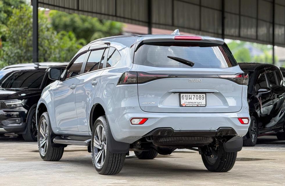 ปี 2024 ISUZU MU-X 2.2 ULTIMATE 2WD โฉม ปี24-ปัจจุบัน สีเทา ไมล์แท้ 6,259 km.Warranty ศูนย์ นาน 3 ปี