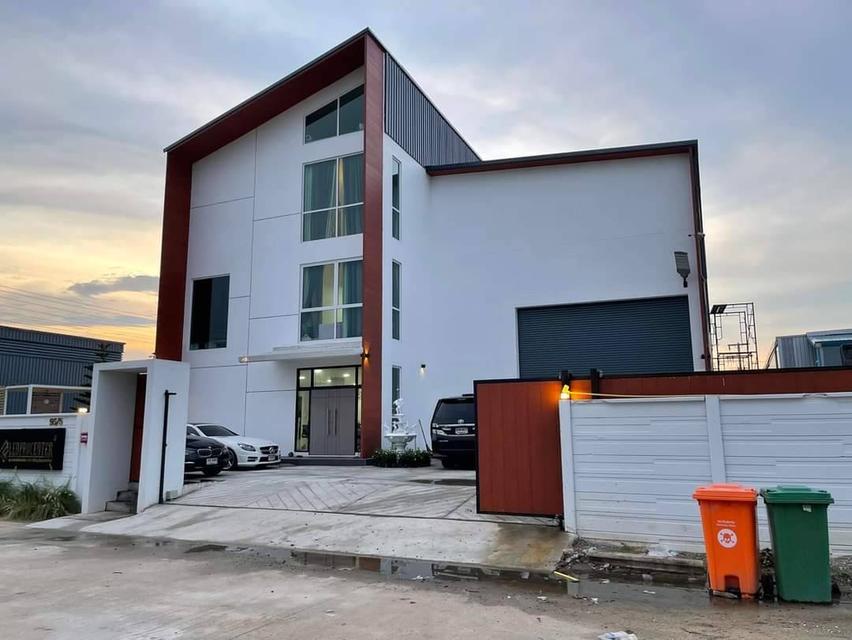 ขายที่ดิน+พร้อมออกแบบ เขียนแบบ รับสร้างโรงงาน โกดัง ย่านบางบัวทอง นนทบุรี 340 5
