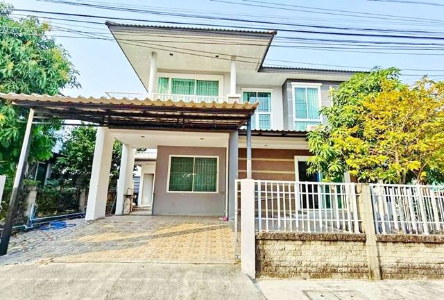 เพียวเพลส รังสิต คลอง 2 2.4 กม. เช่าบ้านเดี่ยว 2 ชั้นหลังมุม ถ.เลียบคลอง3 ต่อเติมครัวใหม่ 7