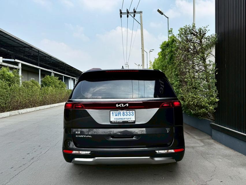 KIA GRAND CARNIVAL 2.2 EX ปี22 สีเทา ดีเซล รถ11 ที่นั่ง สุดประหยัด รถบ้านสวยมือเดียว สีเดิม เข้าศูนย์ทุกระยะ รูปที่ 6