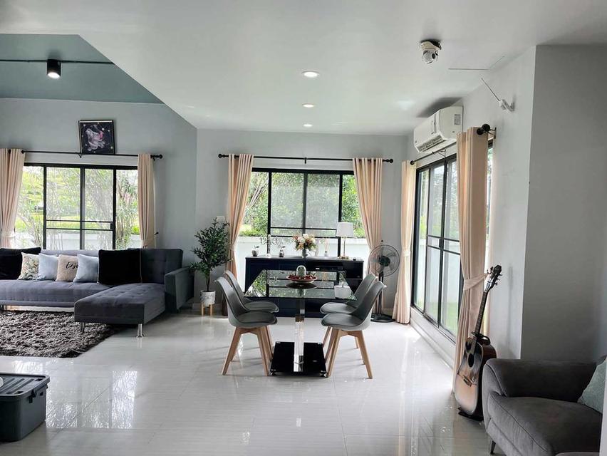 ให้เช่าบ้านเดี่ยว 2 ชั้น เลี้ยงสัตว์ได้ หมู่บ้านวราบดินทร์ รังสิตคลอง 3 บ้านหลังมุมติดสวน 4