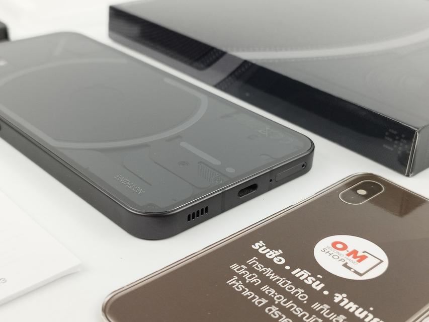 ขาย/แลก Nothing Phone1 5G 12/256GB สี Black ศูนย์ไทย สภาพสวยมาก Snapdragon778G+ แท้ ครบกล่อง เพียง 17,900 บาท 4