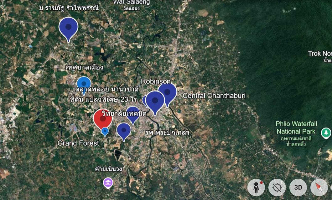 ที่ดิน ตำบลท่าช้างอำเภอเมืองจังหวัดจันทบุรีเนื้อที่ 23 ไร่ 21.7 ตารางวา 5