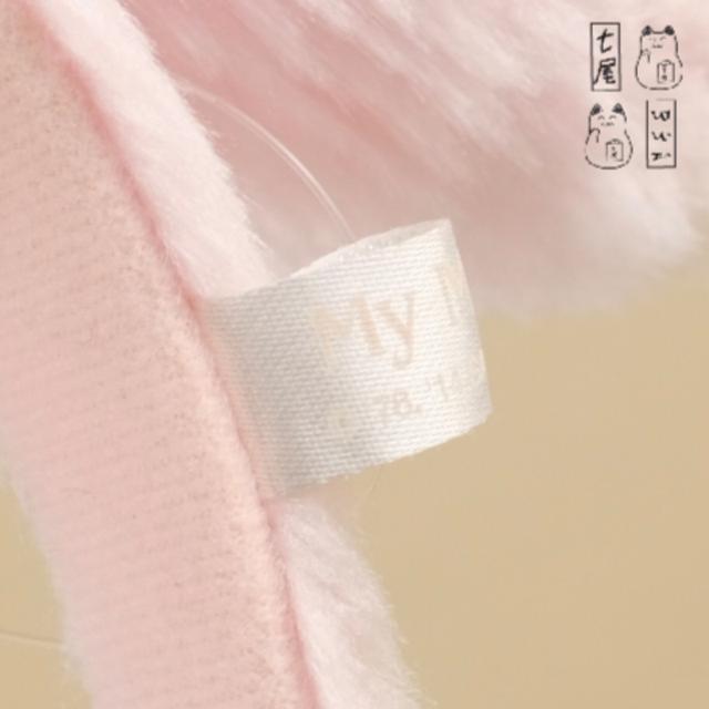 ที่คาดผม・มายเมโลดี้・สีชมพู・โบว์ฟ้าลายจุด 🐰 SANRIO・My Melody Plush Headband with Blue Polka Dot Bow・Adult Free Size・Standard・ขนาดสำเร็จ 21 cm 🎀