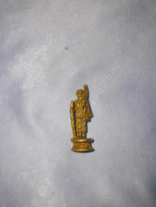 รูปหล่อ พระสิวลี มหาลาภ เนื้อนวะ ตอกโค๊ชที่ย่ามของแท้ สร้างน้อย หายาก หลวงปู่สมชาย ฐิตวิริโย วัดเขาสุกิม จันทบุรี รูปที่ 3