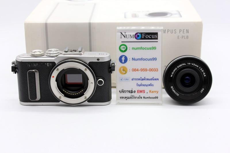 กล้อง Olympus PEN Lite E-PL8 เลนส์ 14-42mm EZ สีดำเงิน สภาพสวย ซัตเตอร์ 7 พัน อดีตประกันศูนย์ รูปที่ 4