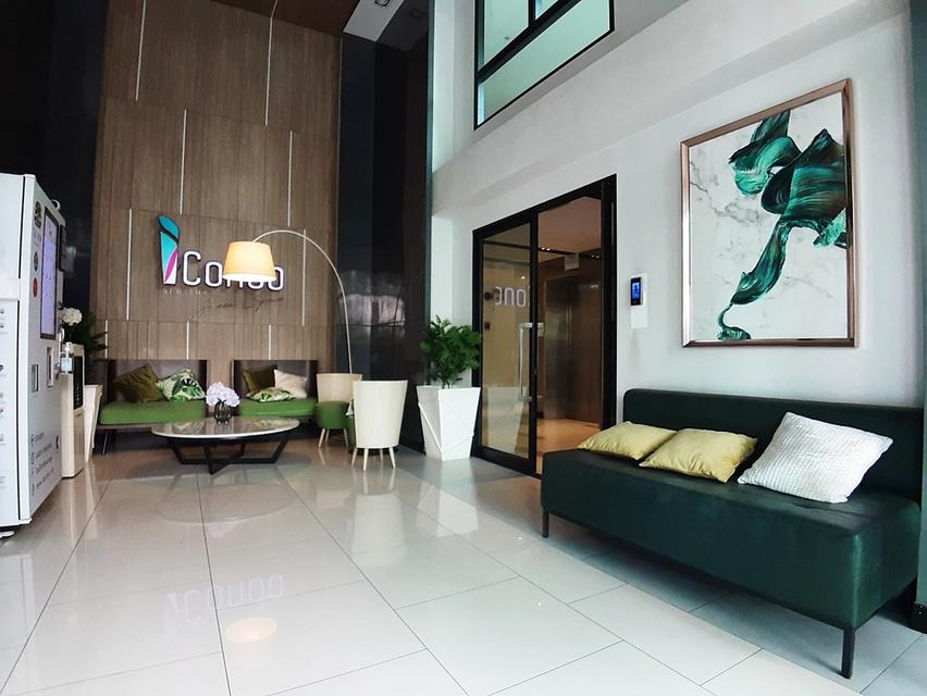 ขายคอนโด ICondo เสรีไทย GreenSpace พร้อมผู้เช่า วิวสระน้ำ บรรยากาศรีสอร์ท ใกล้นิด้า 7