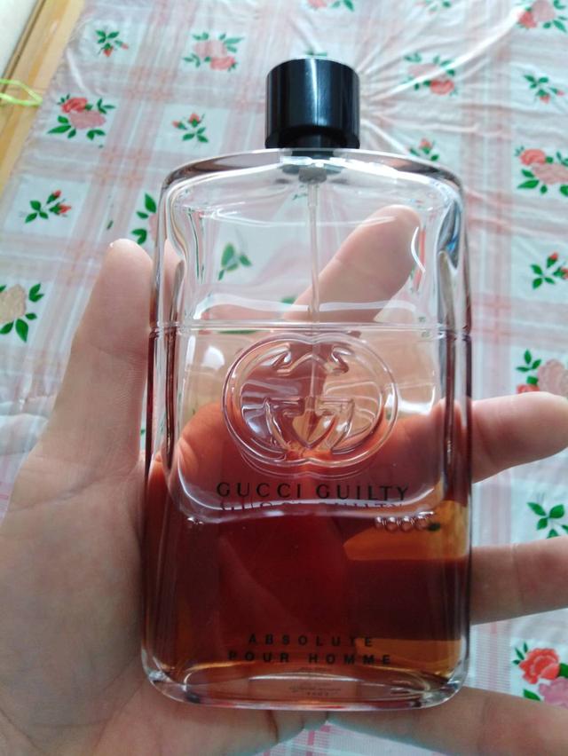 น้ำหอมแท้ ราคาคุยกันได้ Gucci guilty absolute pour homme Parfum edp intense 75ml 