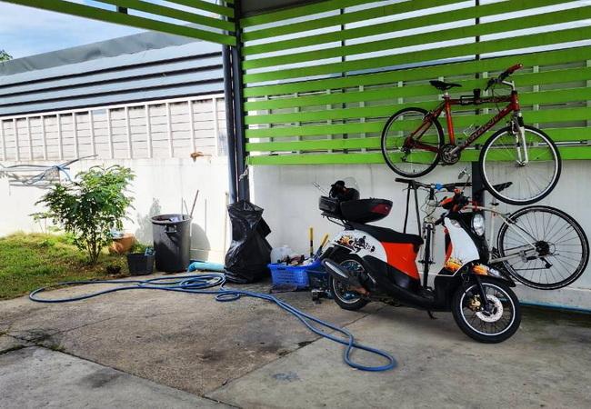 ขายบ้านเดี่ยว หมู่บ้านเอพลัส การ์เด้นโฮม เนื้อที่ 54 ตร.ว. 1 ชั้น 3 นอน 2 น้ำ 10