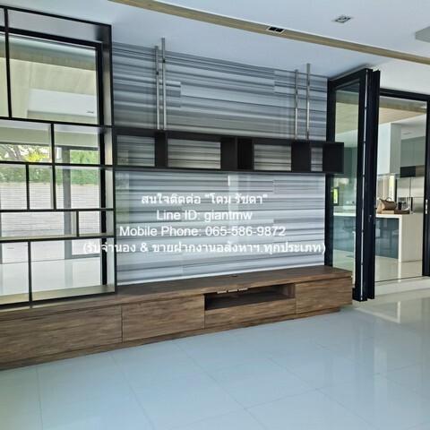 บ้าน ขายบ้านเดี่ยวหรู 2 ชั้น พร้อมอยู่ ม.ลดาวัลย์ รัตนาธิเบศร์ 208 ตร.ว. 4 น 4 น้ำ 6 จอดรถ, ราคา 49 ล้านบาท 8 ตารางวา 2  5