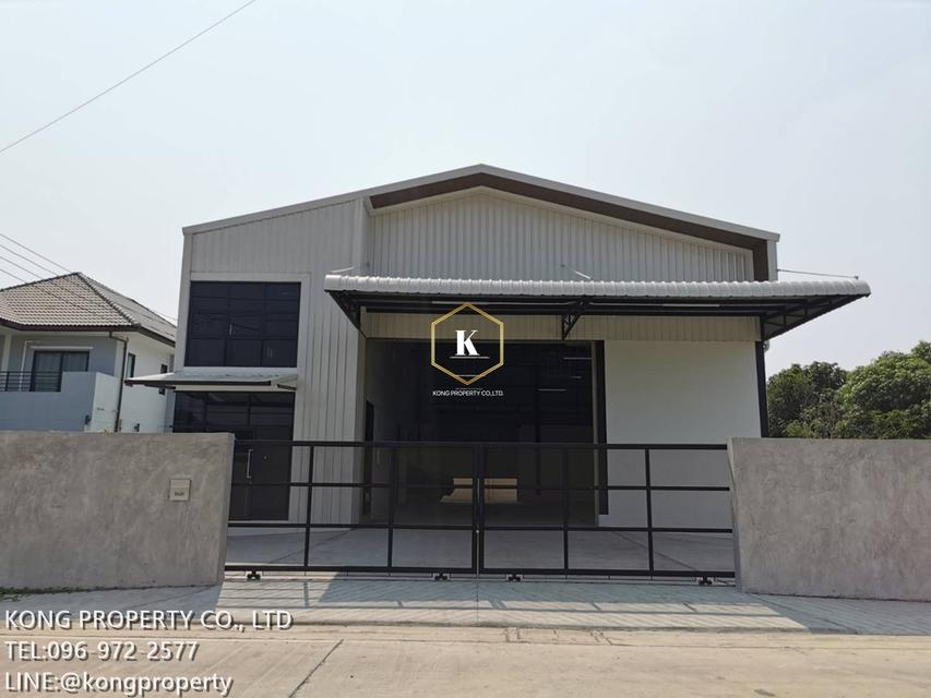 ให้เช่าโกดัง บางกรวย ศาลายา พุทธมณฑลสาย3 , 4 นนทบุรี พร้อมออฟฟิศ 2 ชั้น 1