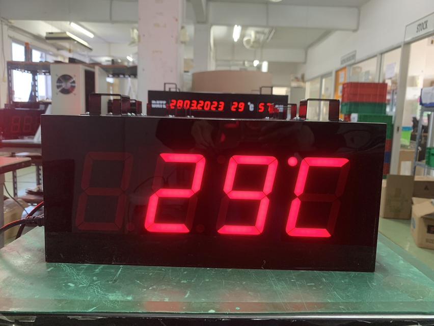 นาฬิกาดิจิตอลขนาดใหญ่ นาฬิกาดิจิตอล นาฬิกาแขวนผนัง