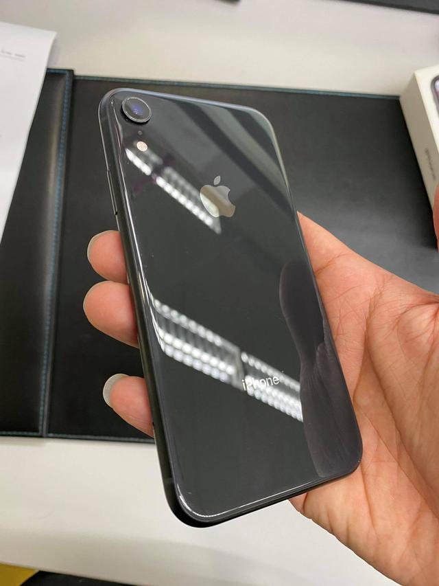 ขาย Iphone Xr 64 สีดำ อดีตเครื่องศูนย์ไทย อุปกรณ์ใหม่แท้ครบยกกล่อง IMEIตรง สภาพสวย พึ่งติดฟิล์มกระจก ใช้งานทุกอย่างปกติ  5