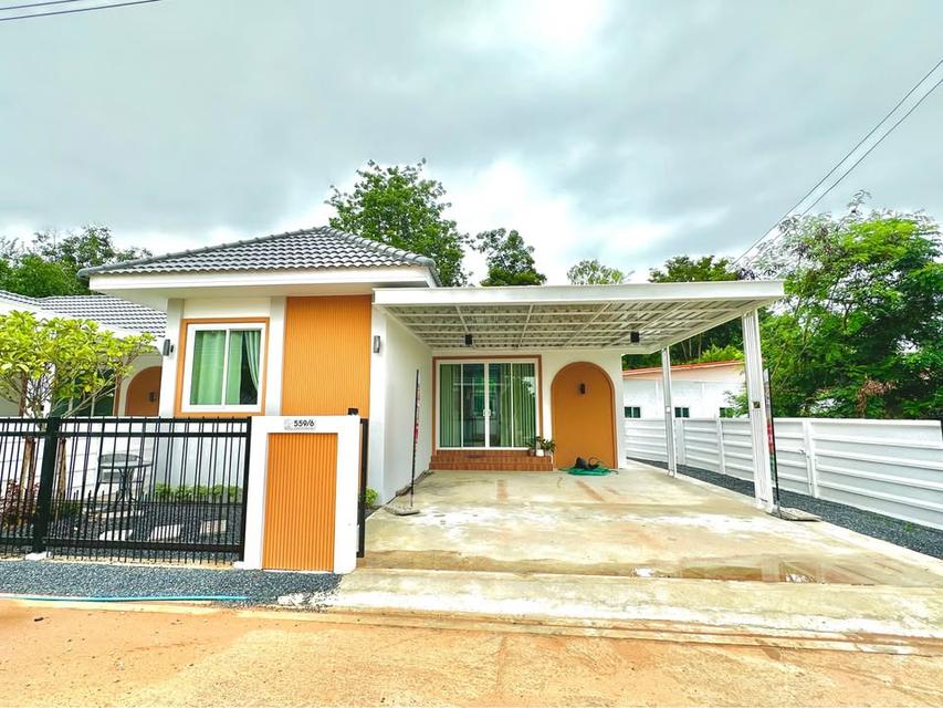 บ้านเดี่ยวชั้นเดียว สวยหรูพร้อมเข้าอยู่ 2