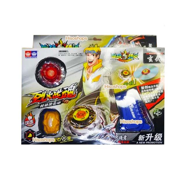 SET BEYBLADE BURST LAUNCHER หลากหลายตัวละคร LEGEND OF FIERCEตำนานแห่งการต่อสู้อันดุเดือด ชุดเบย์เบลดสุดคุ้ม 6