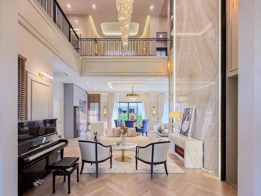 ขาย / ให้เช่า บ้านหรูสไตล์คฤหาสน์ นาราสิริ กรุงเทพกรีฑา บ้านเดี่ยว 2 ชั้น Ultra Luxury Collection จากแสนสิริ ที่ดิน 152 ตรว. พื้นที่ใช้สอย 495 ตรม. 9