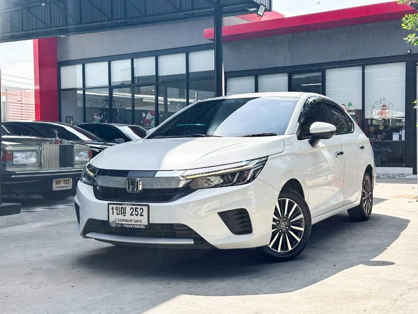 ขายรถ Honda City 1.0SV Sedan ปี 2020 สีขาว เกียร์ออโต้