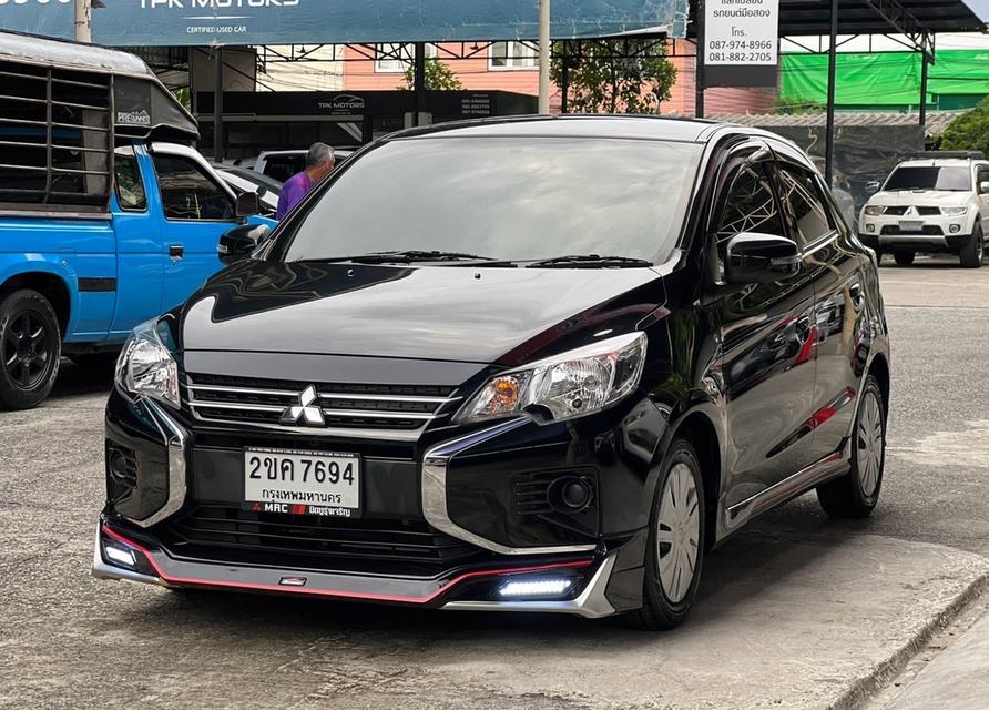 MITSUBISHI MIRAGE ปี 2020 จด 2021 รุ่น 1.2GLX ออโต้ 5ประตู รถสวยน้องๆป้ายแดง ✅ เลขไมล์น้อยมาก รูปย่อยที่ 4