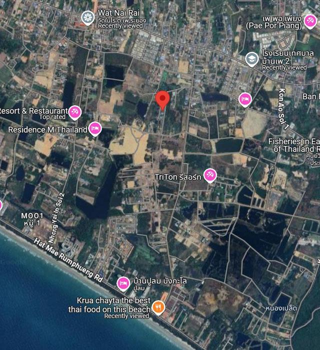 ขายที่ดินบ้านเพถมแล้วเนื้อที่ 100 ตรว. ซอยหนองยายอิน9/3ใกล้หาดแม่รำพึง-2.3กม. เมืองระยอง 5