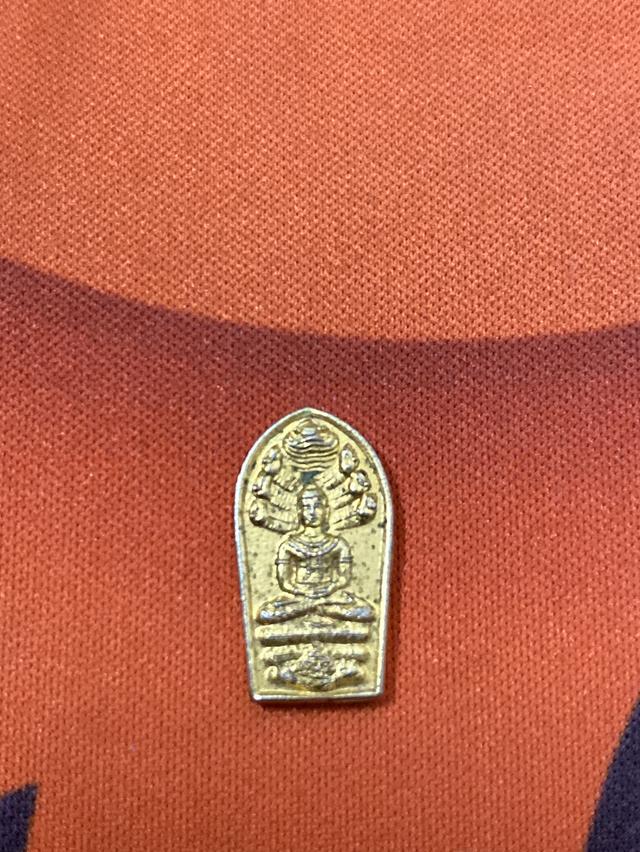 พระปกใบมะขามจตุครามรามเทพ รุ่น รวยรั่งโรจน์