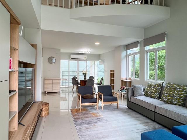 ให้เช่าบ้านเดี่ยว 2 ชั้น 90 ตรว. โครงการบารเมษฐ์ เฉลิมพระเกียรติ 62 สวนในบ้าน ตกแต่งพร้อมอยู่ ใกล้สวนหลวง 3