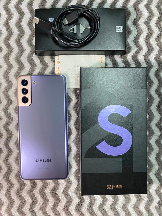 Samsung s21+ 5G 256GB Phantom Violet ครบกล่อง 1