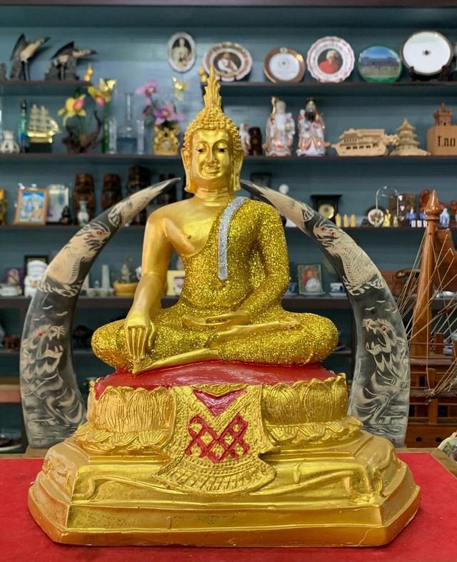 พระพุทธรูปมารวิชัย องค์ใหญ่ เนื้อเรซิน 6