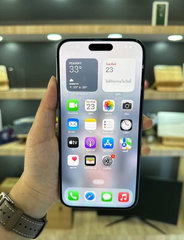 ขายมือถือ iPhone 16 plus สีเขียว 3