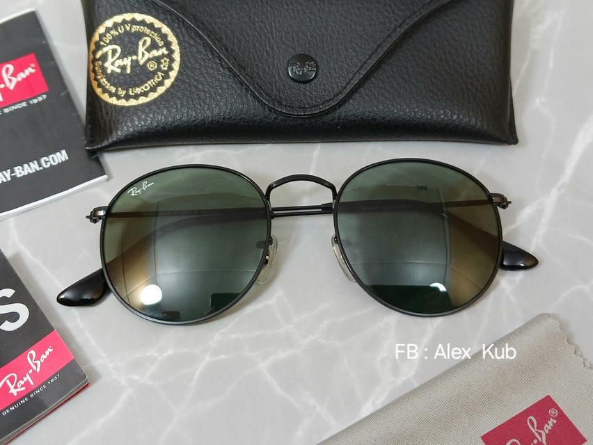 แว่นตาดำ Ray-Ban Roundmetal 