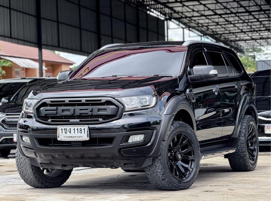 ปี 2020 FORD EVEREST, 2.0 BI-TURBO 4WD TITANIUM PLUS โฉม ปี15-22 (จดทะเบียน 2021)