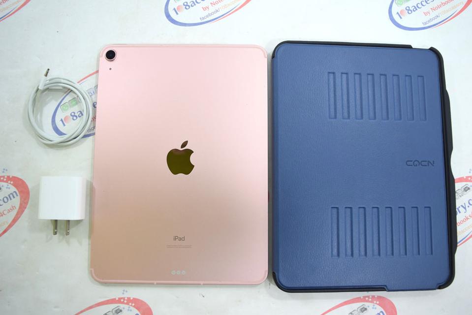 ขาย iPad Air 4 64GB Wifi+Cellular RoseGold ศูนย์ไทย ใส่ซิมได้ ไร้ตำหนิ แถมฟรีเคส Zugu ! 4