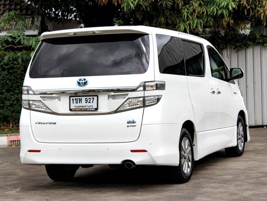 ขาย Toyota Vellfire 2.4Hybrid ปี12 5