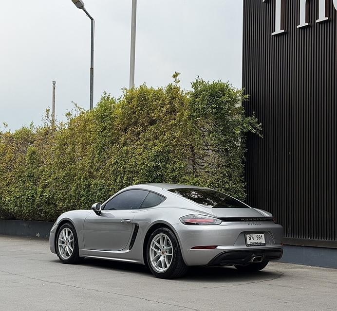 รหัสรถ AP991 Porsche Cayman 718  ปี2019 สี gt silver metallic รูปที่ 3